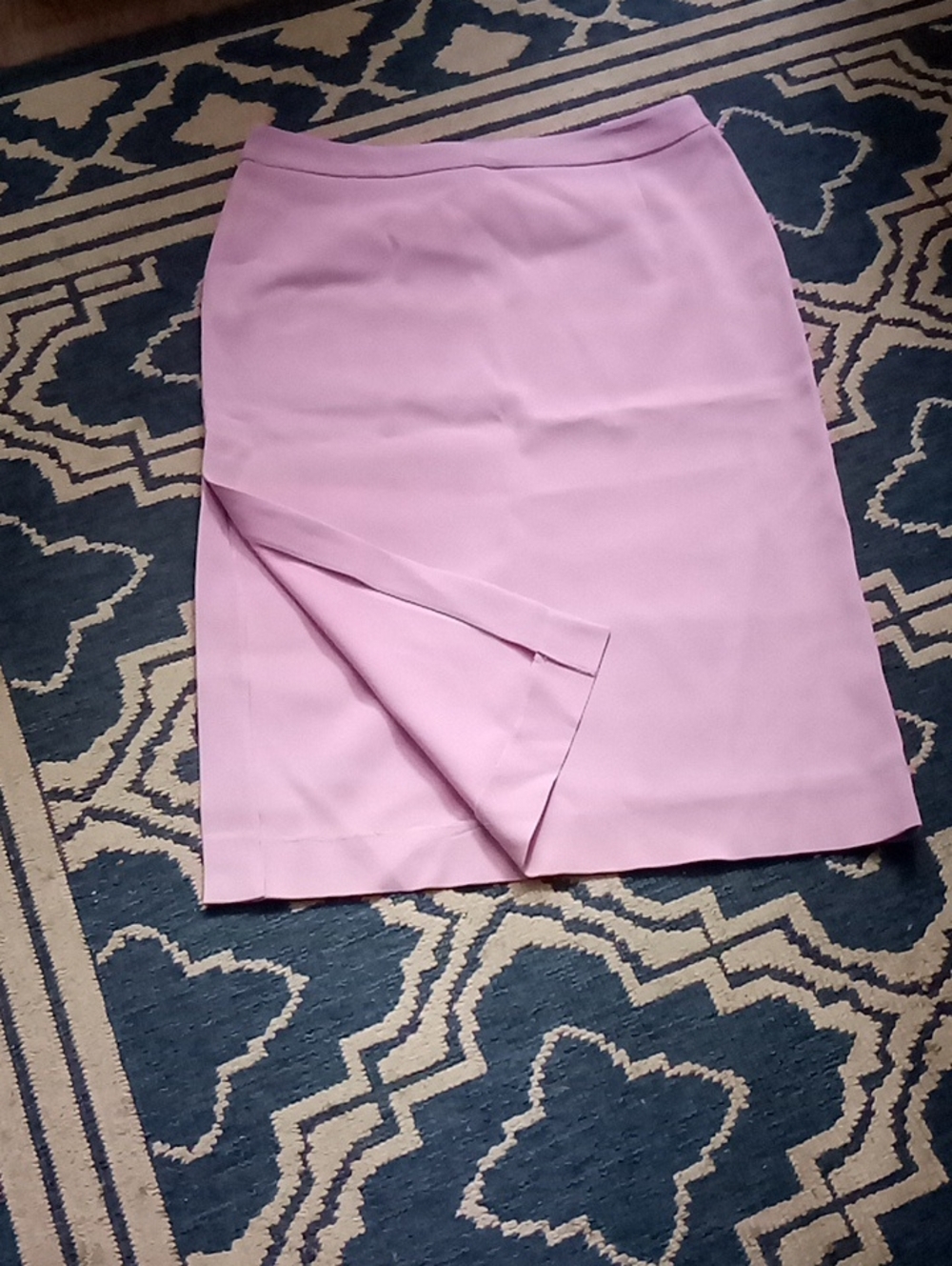 Versus By Versace Women’s Lilac Pencil Skirt - Elegant Side Slit